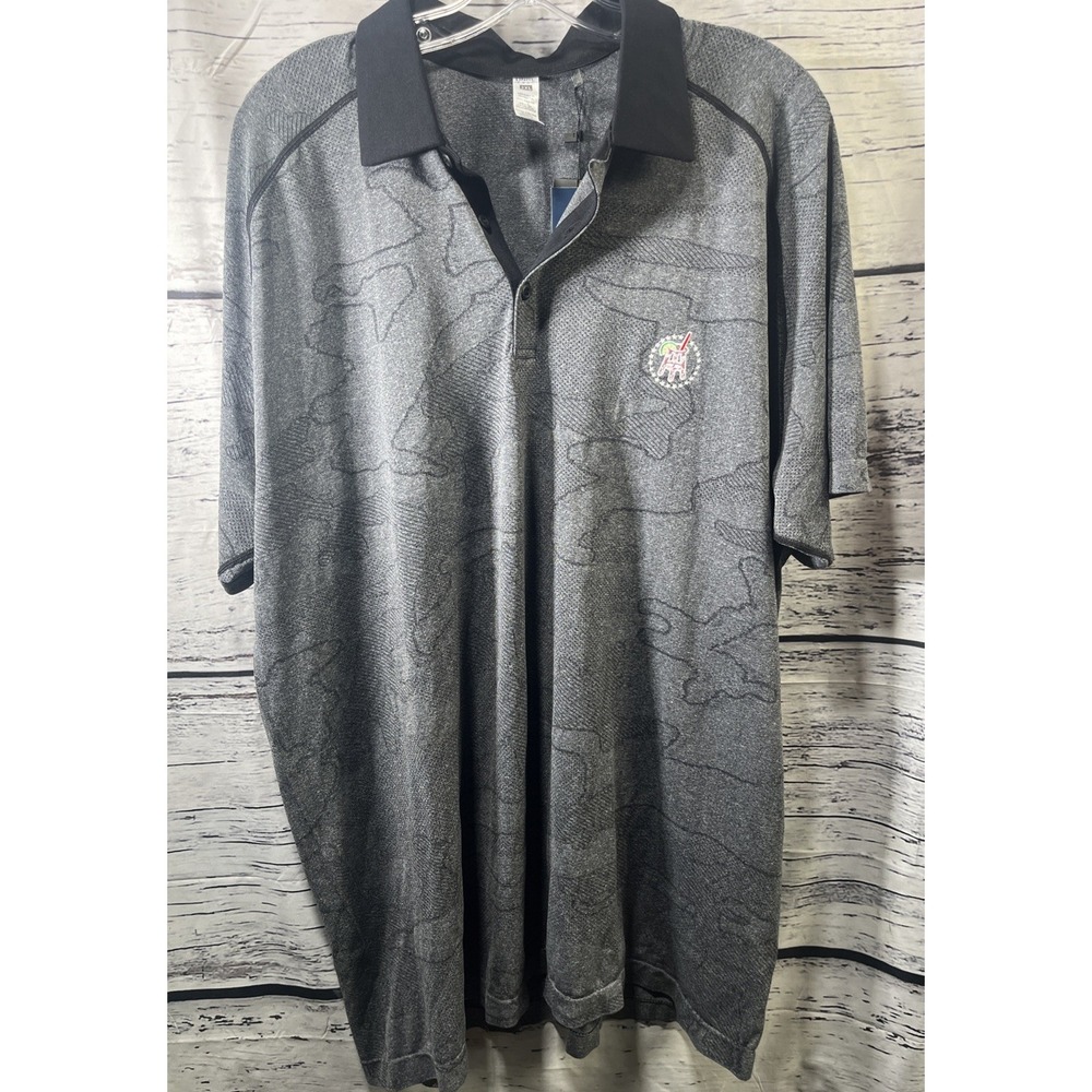 Barstool UNRL‎ Transfusion Polo Camo Black Size 2XL New With Tags
